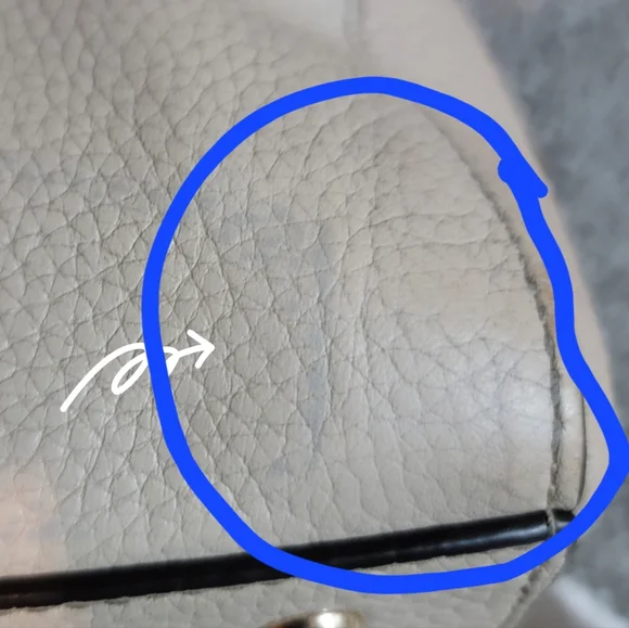 Pre-owned leather Michael Kors two handle beidge/cream satchel - Picture 13 of 16